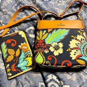 Spartina 449 Amelia Hipster and matching wallet